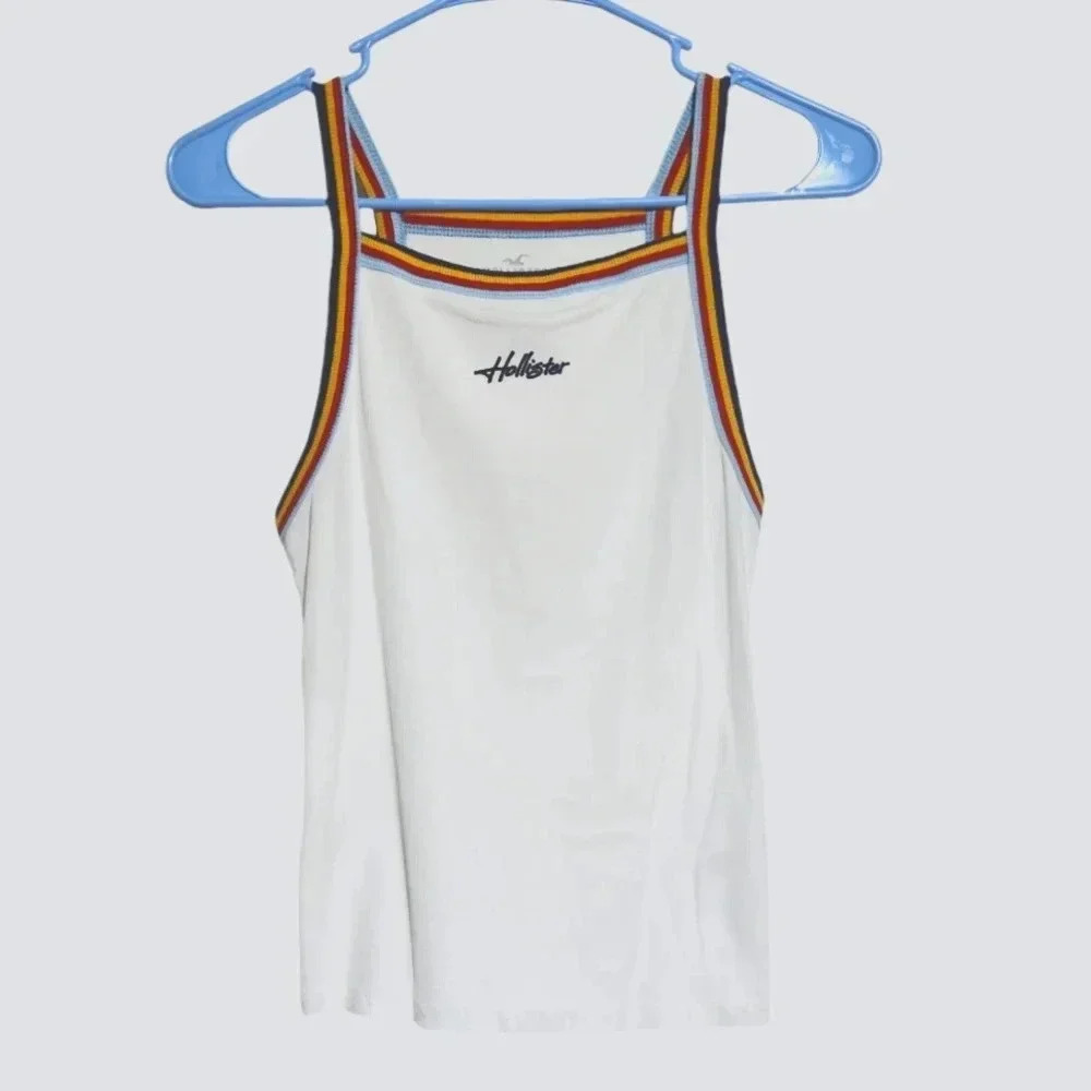 Like New Retro Throwback Hollister Co Slim Tank Top sz M
